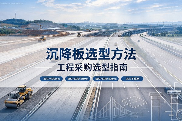 平陆沉降板选择方法