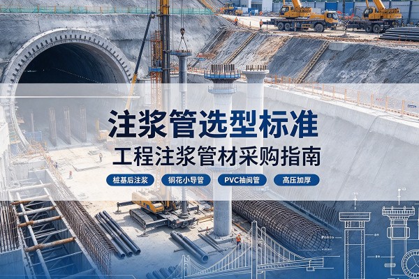 平陆注浆管选型标准