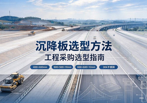 平陆沉降板选择方法